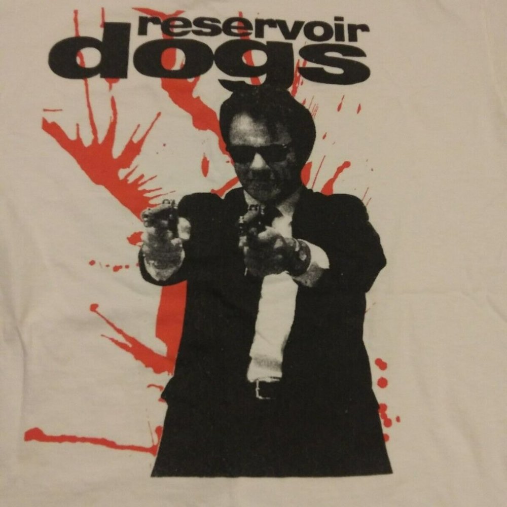 Vintage 90's Reservoir Dogs Quentin Tarantino 1992 Movie Promo Large T-Shirt